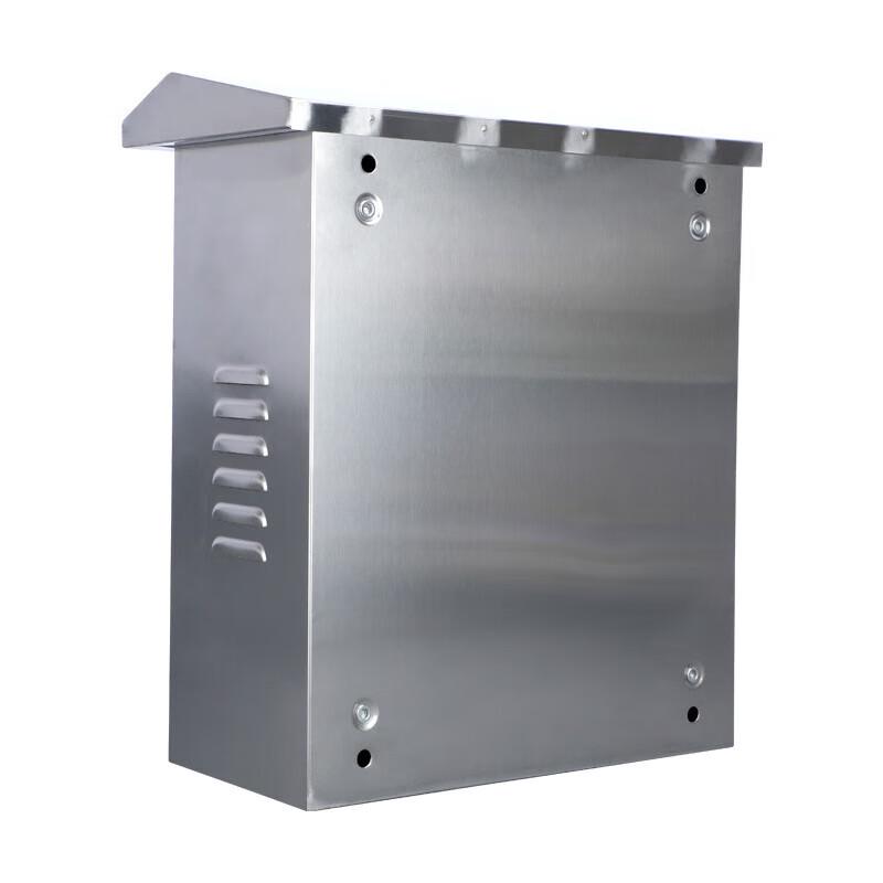 KUN CHENG 201 Edelstahl Außen Regendicht Elektrische Steuerbox CN-Stecker (Adapter enthalten)