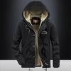 Autumn and Winter New Men's Hooded Cotton Clothes, Warm and Windproof Cotton-padded Clothes
