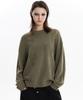 HOODHOOD Star Boy Damaged Reverse Knit Khaki