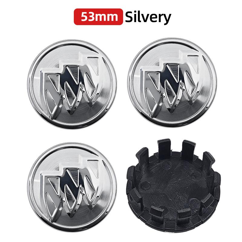 

4pcs 53mm 54mm 60mm 62mm 66mm 67mm Car Wheel Center Hub Caps Cover Emblem For Buick Envista royaum Encore Verano Excelle GT XT