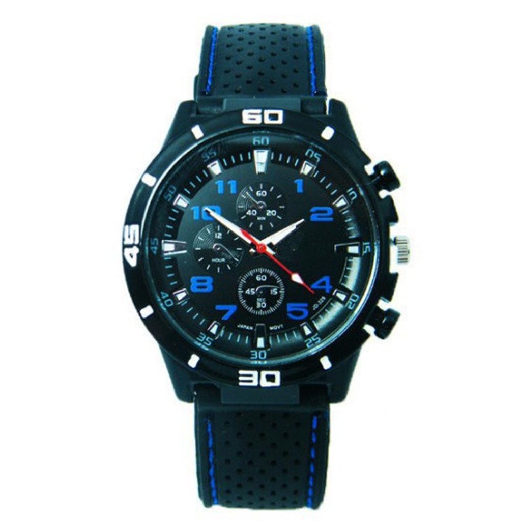Men's Waterproof Luminous Running Alarm Clock Watch