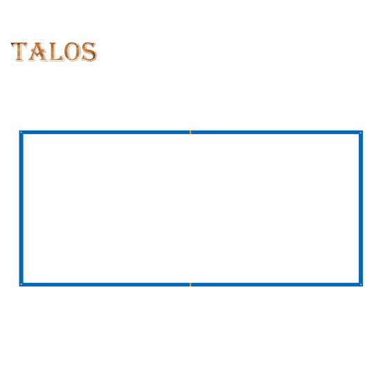 26.3' X 52.6' Beach Volleyball Lines for Sand 2.5inch Wide Boundary Lines with Sand Bag for Outdoor Sand Backyard Grass