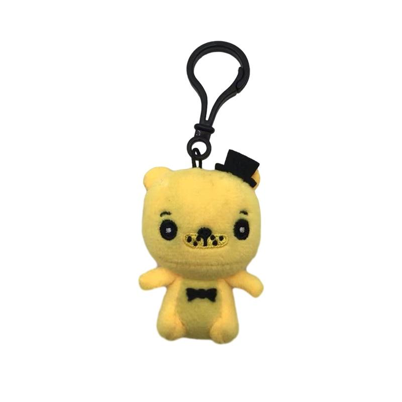 Brinquedo de Pelúcia Fofo Noite de Pizza do Freddy Animal de Pelúcia Macio e Aconchegante para Crianças 10cm de Altura