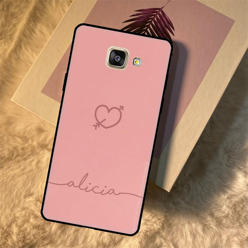 

Чехол с рисунком планет, кактуса, авокадо и именем для Samsung Galaxy A6 A7 A8 A9 J8 J4 J6 Plus 2018 J7 J5 J3 2016 A5 A3 2017 Задняя крышка A3 2017 - A320