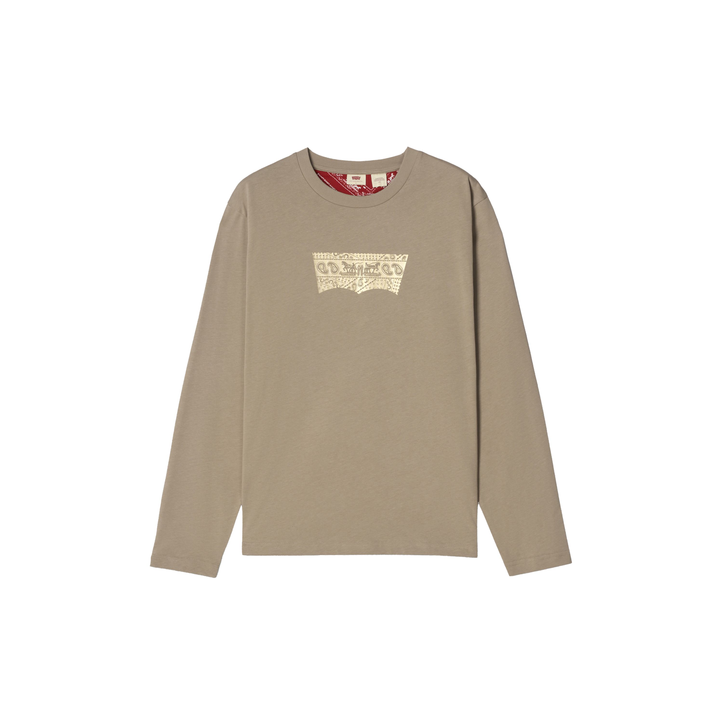 Levis Год Лошади Ограниченная Серия Стандартная С Принтом Повседневная Универсальная Удобная Простая Футболка Унисекс Топы 006PN-0000 S