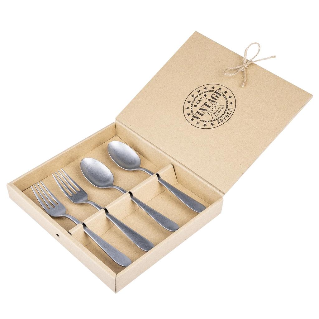 Vintage Cutlery Set of 4, Dublin