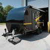 Electric Trailer Mover, 4082 Kg Max Towing Capacity, Remote-Controlled Trailer Mover with 100 M Wireless Range, Motorised Camper Trolley Kit Fits for