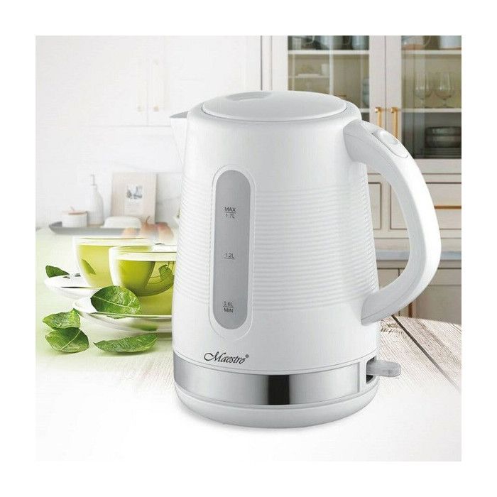 Bouilloire Feel Maestro MR-035-WHITE Blanc 2200 W 1,7 L