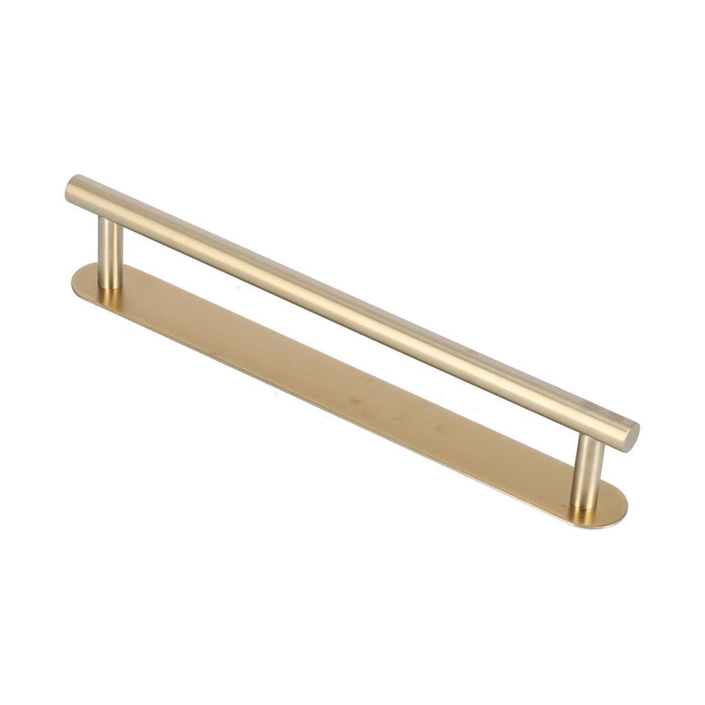 Single Rod Towel Bar 304 Stainless Steel Wall Mount Adhesive Kitchen Dish Cloth Hanger Brushed