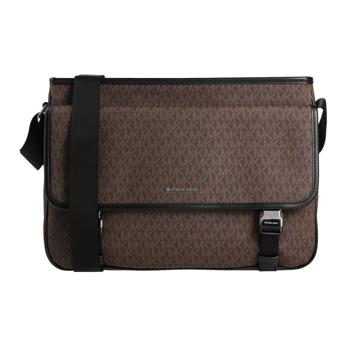 

Новая сумка через плечо MICHAEL KORS MK Cooper из искусственной кожи, большая, мужская, темно-коричневая 37F1LCOM5B-201 40.1*10.9*29.0CM