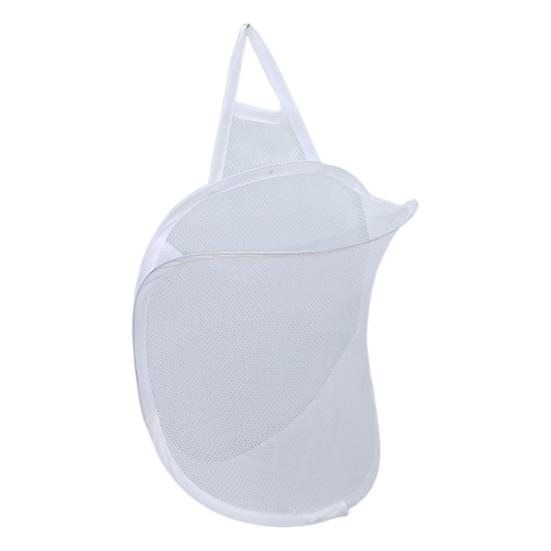 Yousheng Hanging Laundry Bag Large Capacity Foldable Design Breathable Mesh Fabric Multi-Purpose Clothes Storage Laundry Bag
