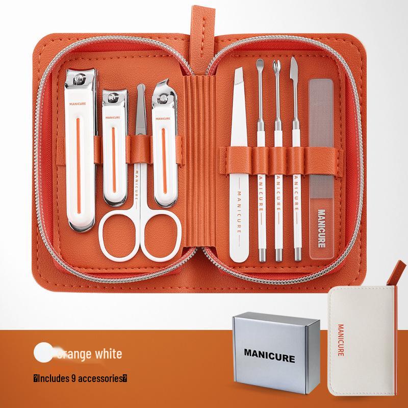 Premium Nail Care Set: High-Quality Clippers, Manicure & Cuticle Scissors, Angled Clippers - Complete Grooming Tools