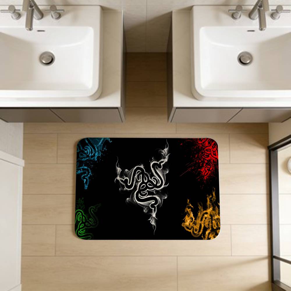R-RAZER Kitchen Mat Cheaper Anti-slip Modern Living Room Balcony Printed Modern Home Decor