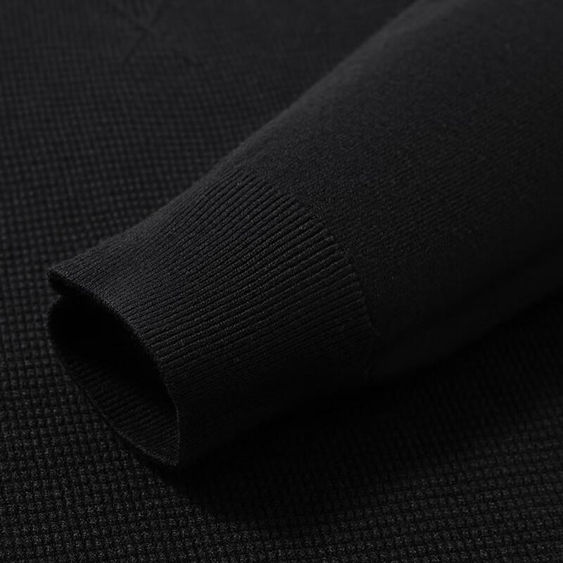 FAPAI Men's Merino Wool Blend Round Neck Sweater