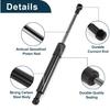 Lift Supports Struts for Toyota CHR 2018-2022 Front Hood Gas Spring Black with Mounting Bracket,Gasket 2Set