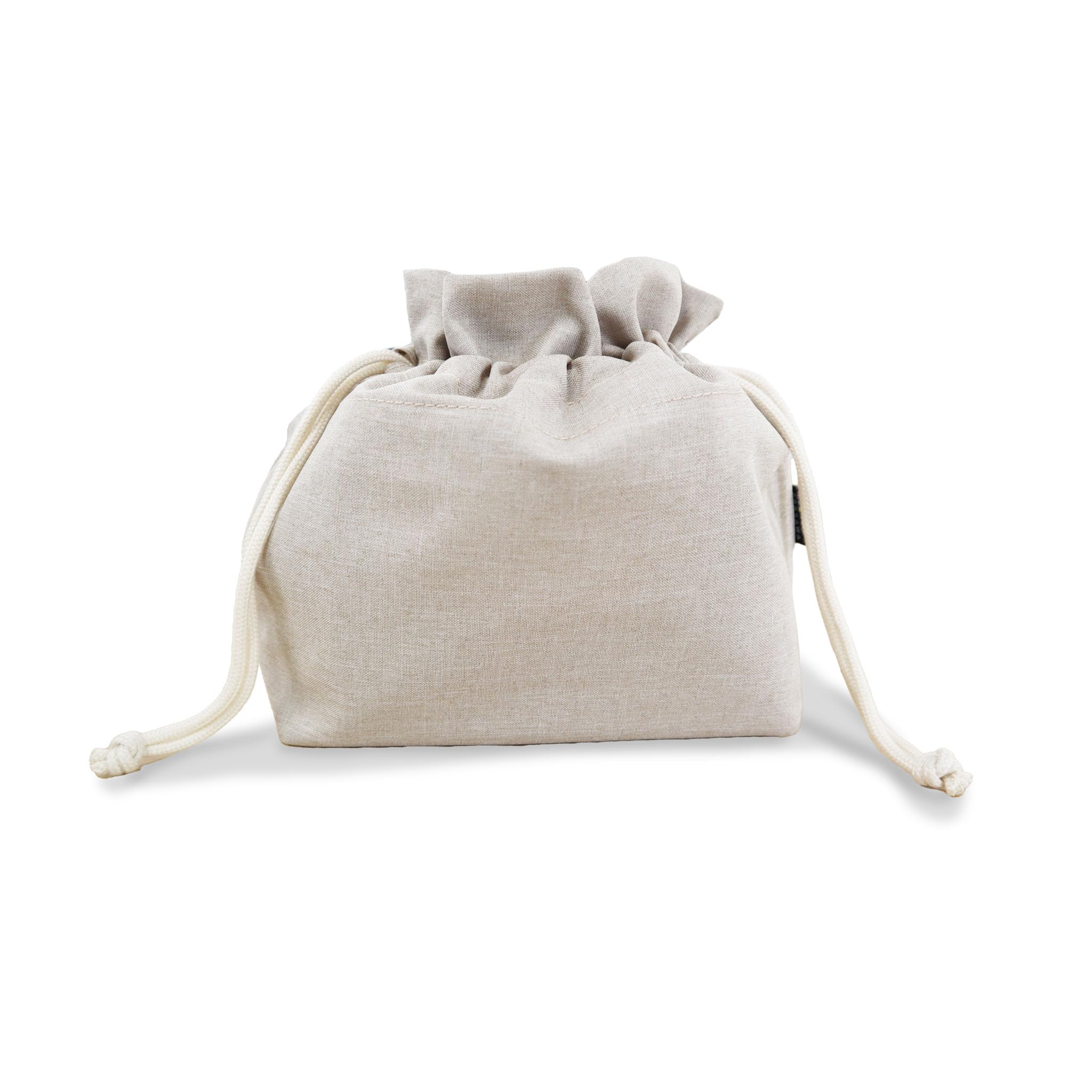 

[ARASAWA] Washable Insulated Lunch Pouch, Cold & Warm, Washable, Simple, Stylish, Compact, Suitable for Men and Women (Sand Beige)