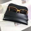 Glasses Case Women Leather Soft Glasses Bag Fashion Portable Sunglasses Box Bag Accessories Eyeglasses Case Sunglasses Box