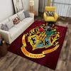Hogwarts School Crest Carpet Suitable As a Non-slip Mat for the Living Room or Bedroom Sofa