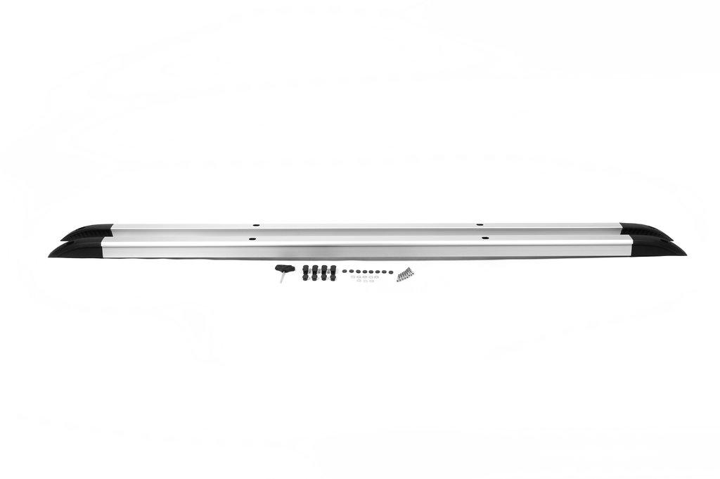 Integrated Roof Rails (chromium) Short Base for Volkswagen T5 Caravelle 2004-2010