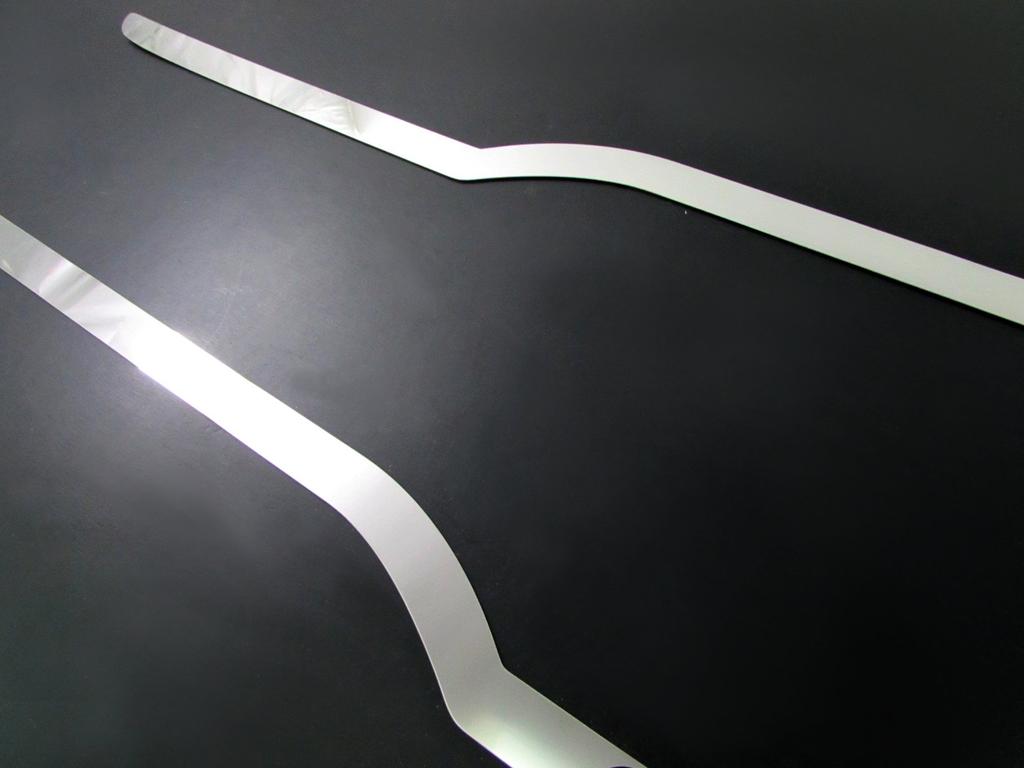 BRIGHTZ Finish Stainless Steel Plated Rear Bumper Under Mould for Toyota Days B21W Ultra-Mirror (2-Piece) (Highway Star) [TRU-MOL-061] (Product Code