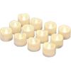 Flameless Candles Led Candles Battery Operated Candles Flickering Light Bulb Pillar Candles Pack Of 12