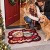 Irregular Shape Entryway Rug Cat Dog Decor Door Mat Hallway Entrance Mat  Front Door Hallway