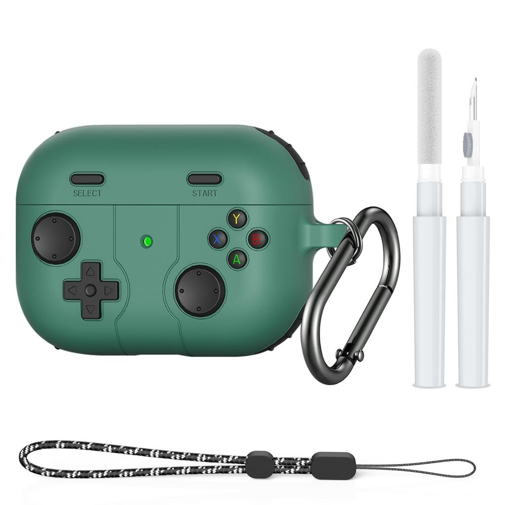 Niedliche Hülle für AirPods Pro 3 Hülle (2025) Lustiges 3D-Spieldesign mit Reinigungskit Schutz-Silikonhülle für AirPods Pro 3