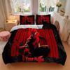 Custom 3pcs Spiderman Action Bedding Sets For All Sizes New 231D Printed Bed Cover Comforter Duvet Cover Pillowcase Bedroom Decoration