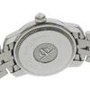 baume & mercier Kay Platn Watches MV045214 Black blackDial Stainless Steel Quartz Analog Display Mens Used