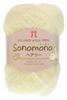 Hamanaka Sononomo Hairy Worsted 121 25g Set of 5 2324 Set Yarn, Weight, Col. White, (approx. 125m), balls,