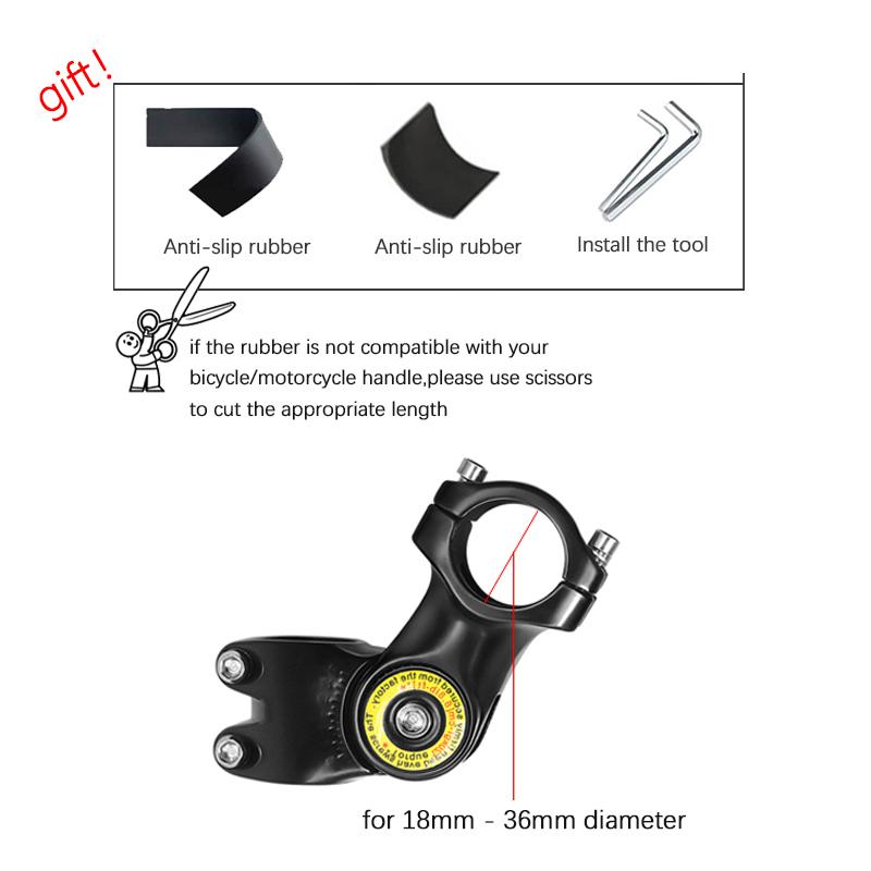 

Крепление на руль мотоцикла, невидимая регулировка, селфи-палка, велосипедный монопод для GoPro DJI Insta360 One R, аксессуар для камеры