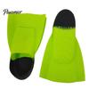 Silicone Fins 1 Pair Diving Swimming Training Professional Snorkeling Flippers Short Blade Leg Strength Building Adults Kids