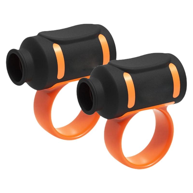 

Finger Rings Drum Stick Control Clip Drum Hammer Control Auxiliary Grip Beginner Drumstick Trainer Drumsticks Accessory оранжевый/чёрный