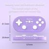ShanWan Q37 Mini Wireless Gamepad Bluetooth Micro Game Controller Hall Double Joystick for PC Windows Android IOS Mobile Phone