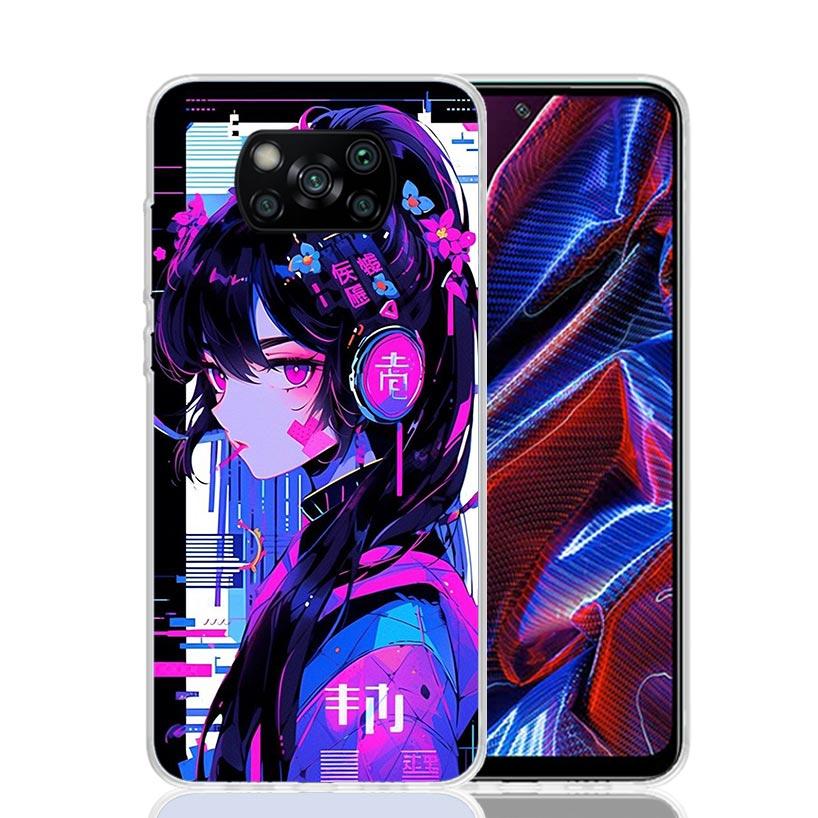 Crazy Gothic Japan Anime Girls Phone Case For Xiaomi Poco F7 Ultra X7 X6 Pro X5 Redmi 15 15C 13 13C 12 12C 10 10A 10C 9 9A 9C 9T