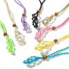 DIY Necklace Cord Empty Meditation Stone Holder Net Rope Quartz Crystal Stone Pendant Ornament Cord Jewelry Making Accessories