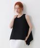 PLEATSMOOD Fine Flare Sleeveless Pleated Blouse