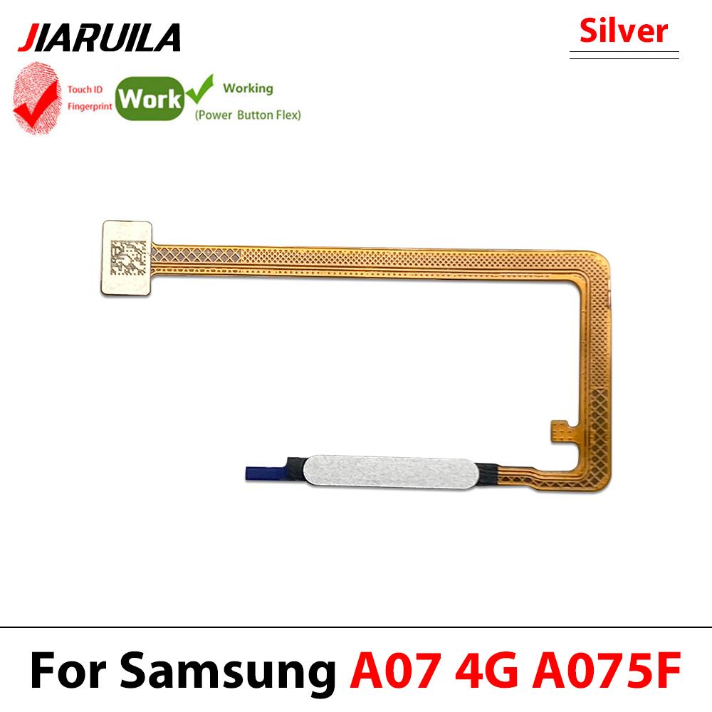 Home Side Power Button Touch ID fingerprint Finger Sensor Scanner Flex Cable For Samsung A16 1G A17 A17 1G A171F