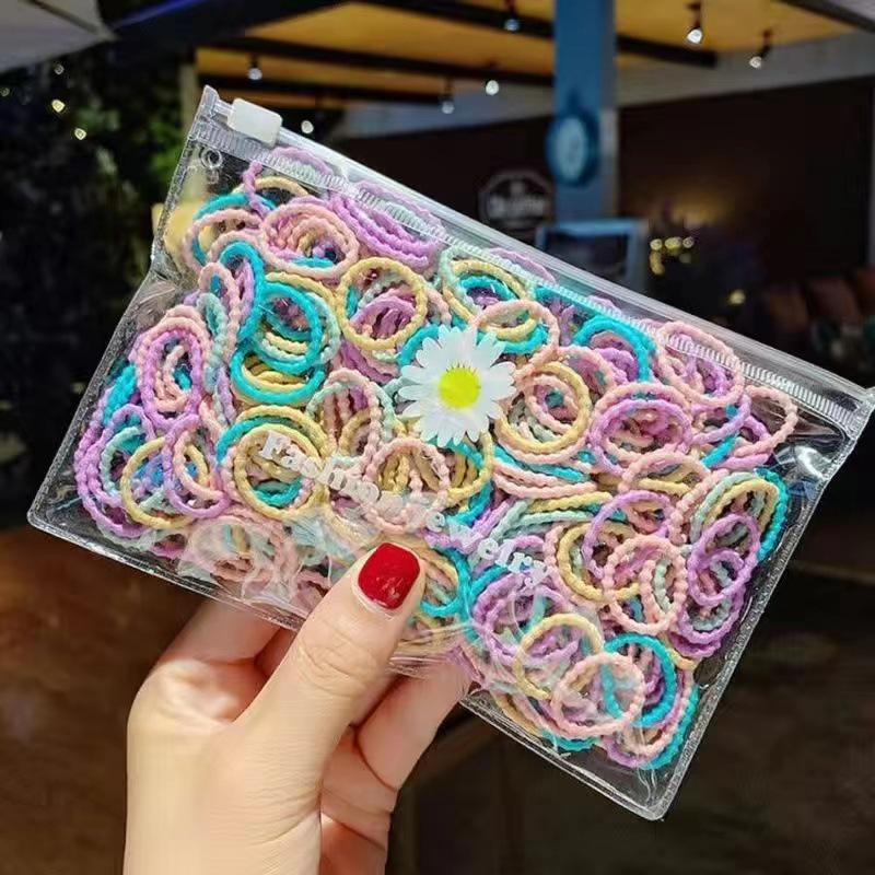 Gentle Baby Hair Elastic Band - Soft, Non-Pulling Rubber Bands for Children's Hair & Baby Headbands