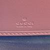 GUCCI 410102 Zip Around Guccisima leather Purse pink leather Women Used