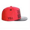 Usa Flag Baseball Cap With Breathable Cotton Material And Wide Brim For Summer Wear