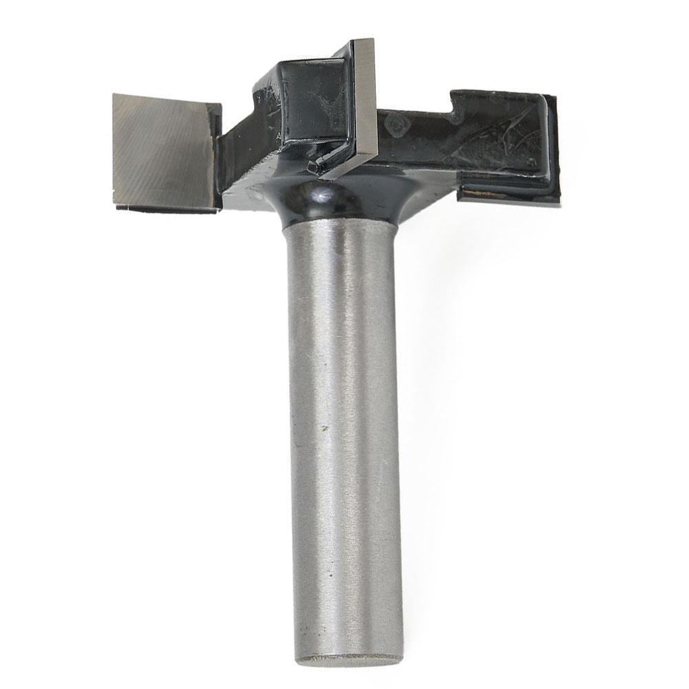 CNC Spoilboard Surfacing Router Bit Carbide Planer Wood Cutter Planing Tool 1/2 Inch 12.7mm Shank 2 Inch Cutting Diameter