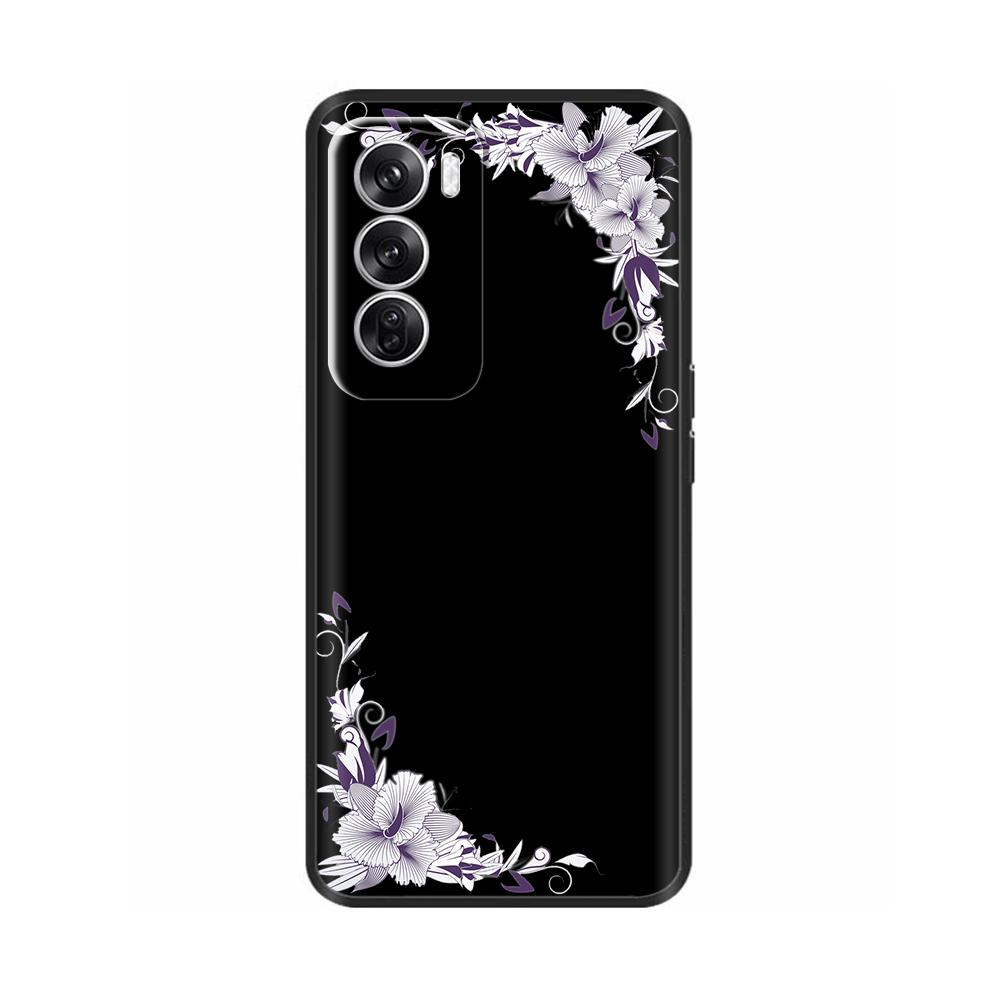 Luxury Painted Case For OPPO Reno 12 Pro Back Cover Silicone Phone Case For OPPO Reno 12 Reno12 Pro 5G Protective Shell Capas