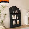 Nordic Floor-Standing Bookshelf: Multi-Layer Wall Storage Rack for Magazines and Picture Books