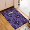 Custom Name orror characters Collage Rug for Living Room, Game Rooms, Office, Bedroom, Floor Mat Playful Design, fan gifts Christmas decor