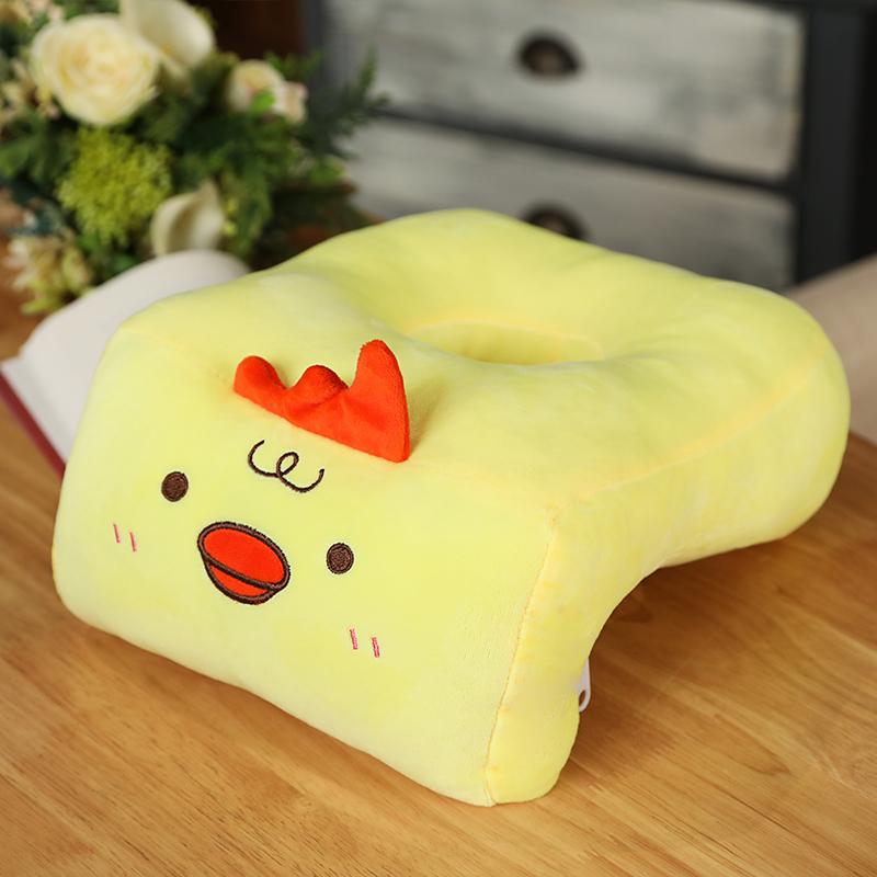 Hot New Lovely Fox Husky Dinosaur Animal Cotton Plush U Shape Neck Pillow Travel Car Home Pillow Nap Pillow Health Care with