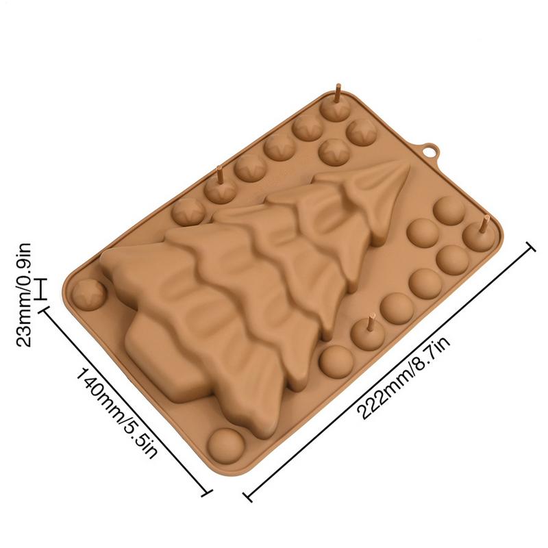 Christmas Tree Chocolate Molds Chocolate Candy Handmade Soap Ice Cube Biscuit Mold Chocolate Candy Handmade Soap Ice Cube