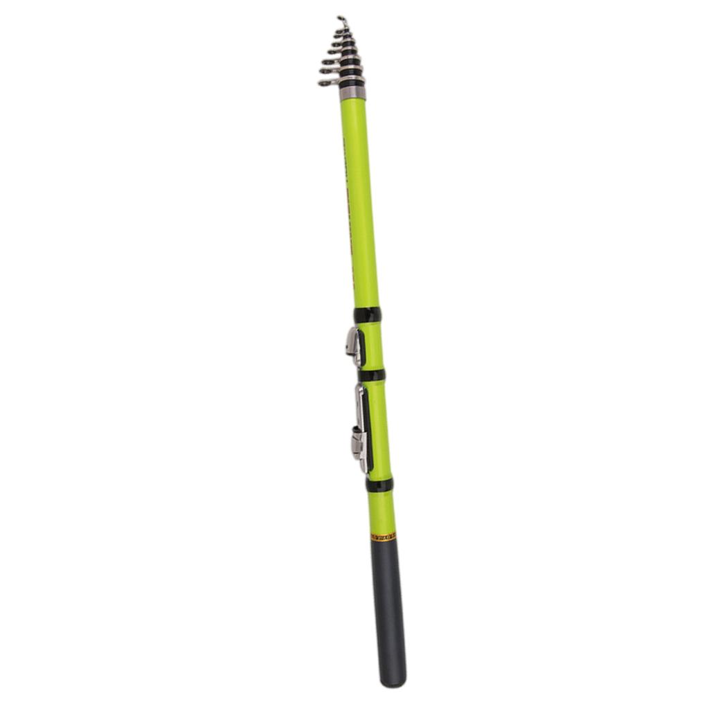 Carbon Fiber Telescopic Fishing Rod with Reel Seat Combo for Sea , Ultralight Weight, Fatigue