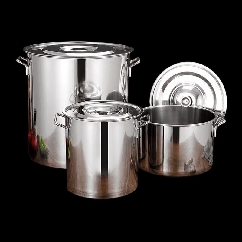 NHZHIW Stainless Steel Multipurpose Pot with Lid