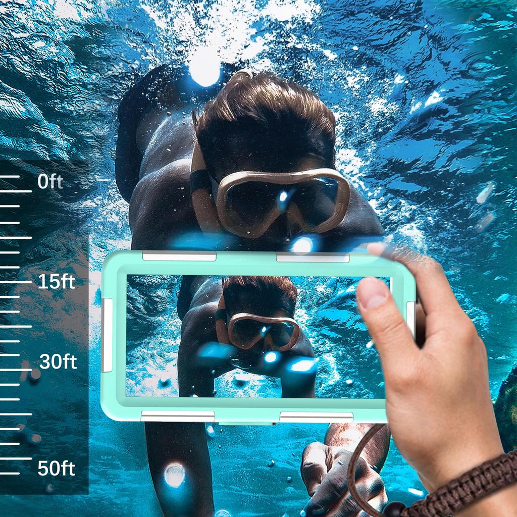 Waterproof iPhone Diving Case for Underwater Photography IPX8 Standard Waterproof Suitable for Depths up to Ideal for Summer Hot and Fishing Features